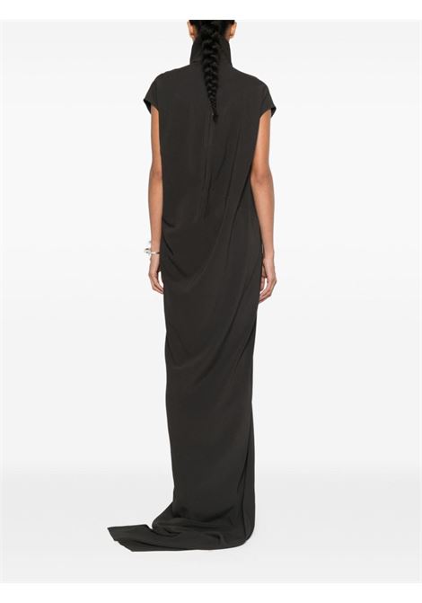 Abito maxi edfu t in nero Rick Owens - donna RICK OWENS | RP02D3503HY78